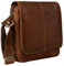 STILORD 'Matt' Ledertasche Männer klein Vintage Umhängetasche Schultertasche Herrentasche für 9,7 Zoll iPads Tablet Herrenhandtasche Messenger Bag Echtes Leder, Farbe:mocca - dunkelbraun