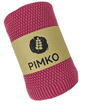 PIMKO Babydecke Strickdecke Kuscheldecke Schmusedecke weich und kuschelig ideal für Zuhause oder für Unterwegs für Allergiker geeignet aus natürlicher 100% Baumwolle Größe 80 x 100 cm (Old Rose)
