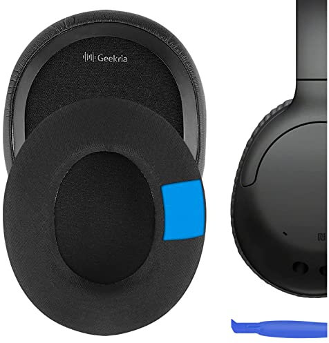 Geekria Sport Cooling Gel Cloth Ersatz-Ohrpolster für Kopfhörer Sony WH-CH700N, WH-CH710N Headphone, Ohrpolster, Earpads Repalcement