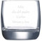 Regalo personalizado: vaso de whisky grabado con texto