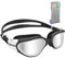 OMID Kinder Schwimmbrille, P2mini polarisierte Schwimmbrille bequem für Alter 6-14
