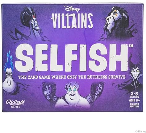 Ridley's DSY004 Strategiespiel Selfish Disney Villains, A5, Mehrfarbig