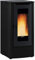 Extraflame 1284152 Teorema Plus Pelletofen Stahl Schwarz/A+