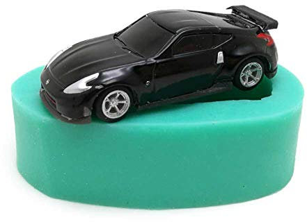 FIYSON Cartoon Auto Silikon Backform Auto Tortendeko Backform Auto Form Silikon Muffin Kuchen Backform Schokolade Süßigkeiten Seife Form für Kindergeburtstag Kuchenverzierung Brotbackform (Stil 1)