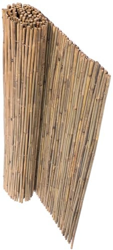 DESIGN DELIGHTS BAMBUSMATTE Lukata | Bambus, 250 cm | Sichtschutz Matte, Blickschutz, Windschutz Matte, Bambuszaun, Bambusverkleidung, Sichtschutzzaun | Format: 150x250 cm (HxB)