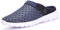 Zuecos Hombres Mujeres Unisex Zapatillas de Playa Sandalias Piscina Vernano Zapatos de Jardín Respirable Malla Casual Pantuflas - Azul Profundo, 40 EU