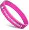 braccialetti silicone personalizzabili bracciali fluorescenti per feste braccialetto semiperdo bambini-Viola