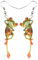 LONYOO Acryl Funny Frosch Ohrringe Dangle Charms Anime Sommer Ohrringe für Frauen Mädchen Schmuck Frosch Geschenke (Grün 1412)
