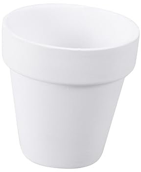 OFFSCH Pot De Fleurs Dintérieur en Céramique Blanche Petit Format pour Décoration De Mariage