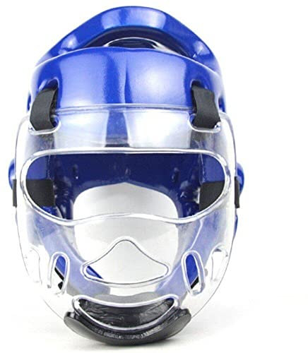 Tsffae Karate-Kopfbedeckung Für Kinder, MMA, Kampfsport-Helm, Schutz, Kampfsport-Helm, Abnehmbarer Gesichtsschutz, Kopfbedeckung Für Sparring, Grappling, Muay Thai, Kickboxen, Taekwondo-Training