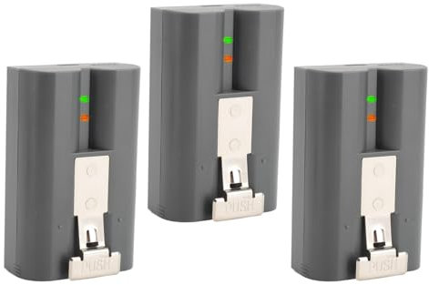 Ersatzakku für Türklingelkamera 2/3/4/3plus, 3,65 V 8000 MAh Wiederaufladbarer Lithium-Ionen, Kompatibel mit Spotlight-Kamera (3 Pack)