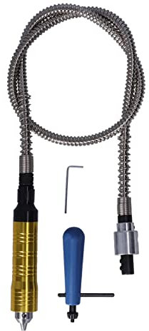 Cable de extensión de eje flexible para amoladora, accesorio adaptador de eje flexible, mandril de cable de extensión de taladro flexible para rectificar