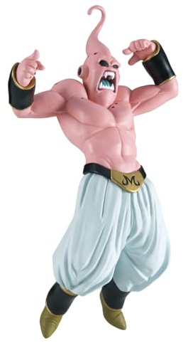 Banpresto Majin Buu Vs Gotenks Super Saiyan 3 Dragon Ball Z Match Makers 15 cm BP28823P Multicolour Collectible Figure Ideal for Anime Fans