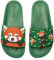 Dedoles Badeschuhe & Hausschuhe Damen Herren & Kinder Badesandalen lustige Designs Bücher Kaffee Party Pizza Fuchs Bär Lama Wolken Geschenk, Farbe: Roter Panda, Gr.: 39 EU