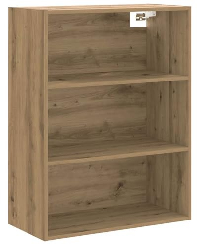 vidaXL Hanging Wall Cabinet Artisan Oak 69.5x32.5x90 cm