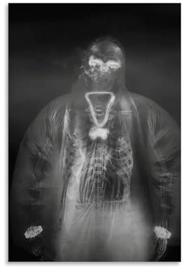 MHUYGGU Yeat Poster, dekoratives Leinwandposter, Wandkunst, Dekor, Wohnen, modern, Familienschlafzimmer, Dekoration, Poster, 30 x 45 cm, ungerahmter Stil