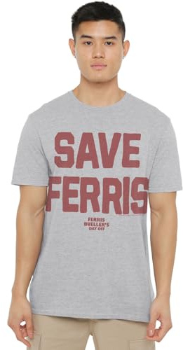 Ferris Bueller Save Ferris Unisex Adult T Shirt