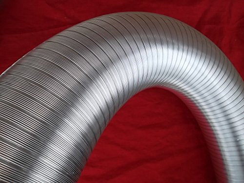 Alu-Flex-Rohr 3m Flexrohr Ø 100 mm Alurohr Schlauch Aluflex