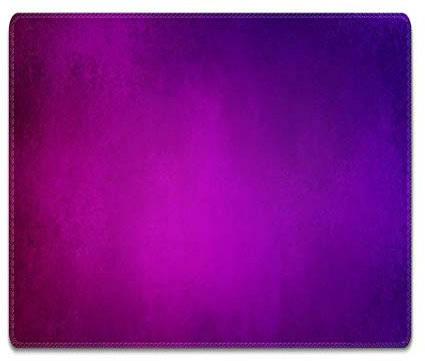 Silent Monsters Mauspad 240 x 200 mm Stoff Mousepad lila - Vernähter Rand, rutschfest & leise, für Gaming Büro Office Homeoffice - 24 x 20 cm Mouse Pad Mat - Mausunterlage klein f alle Maus Arten
