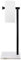 KES Toilettenpapierhalter Stehend Schwarz Klopapierhalter Edelstahl SUS304 Klorollenhalter Marmor Toilettenpapier Halter WC Toilettenrollenhalter Freistehend, BPH285S1-BK