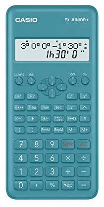 Casio Fxjunior+ Ecole Primaire CM1/CM2 Bleu