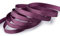 50 m x 6 mm Satinband PFLAUME Lila (118) doppelseitiges Schleifenband aus Satin ohne Draht weich und glänzend Geschenkband Deko Band double face Dekoband Dekorieren Kordel Basteln