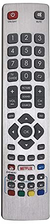 Riry Telecomando di ricambio Sharp TV per Sharp Aquos universale Sharrp Aquos 3D HD Smart TV LC-43CFG6002E LC-49CFG6001K LC-50UI7422E