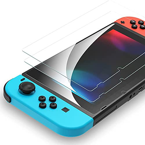 iSeventy9 Protecteur d'écran en Verre Trempé, Film de Protection d'Écran, Compatible avec Nintendo Switch, Transparent et Anti-rayures