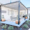 WHFTD Balkonfenster Klarer Rollo, Transparentes PVC Rollo Mit Beschlag, Indoor Outdoor Tür Patio Wasserdichter Vorhang, Dick 0,5 Mm, Staub- Und Winddicht Rollläden,0.8 * 1.0m