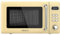 Cecotec Forno a microonde digitale con griglia da 20 litri Proclean 5110 Retro Yellow. in 5 livelli, timer fino a 60 minuti, 8 programmi e modalità sbrinamento, design vintage in giallo