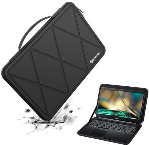 Smatree Hard EVA Housse de Protection Compatible pour Ordinateur Portable Acer Aspire 7 15,6 Pouces - A715-51G-529E Imperméable Slim Sleeve Bag (X8277)