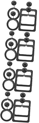 16 Pcs fish feed feeder fish food ring aquarium floating ring aquarium feeder circle shrimp betta feeding ring aquarium fish feed circle pvc Tropical Fish water turtle
