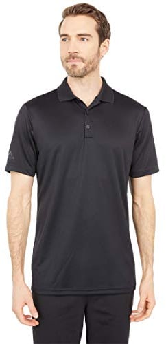 adidas Men's Core Performance Primegreen Polo Shirt, Black, 3XL