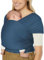 Ergobaby Babytragetuch für Neugeborene ab Geburt bis 11,3 kg, Aura Knit Tragetuch aus recycelten Stoffen, Elastisch und atmungsaktiv, Sling Wickeltuch unisex, Twilight Navy