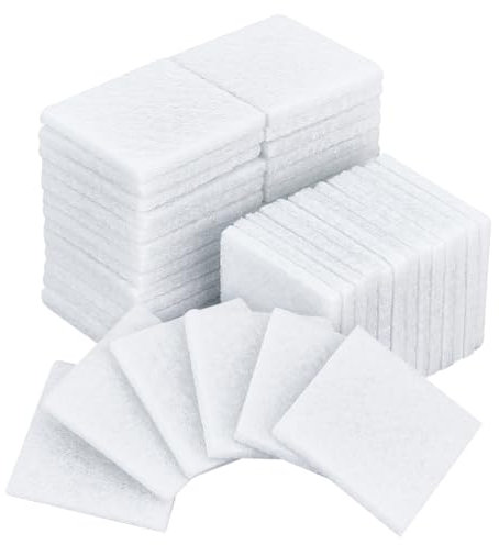 AHANDMAKER 200 Stück Diffusor-Nachfüllpads, quadratisch, ätherische Aromatherapie-Pads, Nachfüll-Aromapad für Öl, Luftbefeuchter, ätherisches Öl, Inhalator-Pads für Spa, Zimmer, Zuhause, Auto