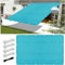 Tenda a Vela Ombreggiante Rettangolare 250 x 300 cm, Hdpe,90% Protezione Solare, Anti-Età, Tenda Parasole a Vela Giardino Balcone, Vela Parasole Pergola, per Balcone, Terrazza, Blu Cielo