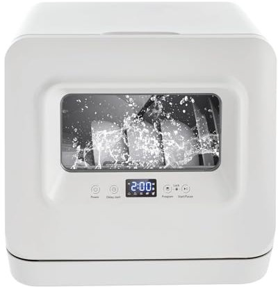 Taygate Mini lavastoviglie Lavastoviglie da appoggio Lavastoviglie Portatile Lavastoviglie da appoggio Comfee a spruzzo Automatico a 360 Gradi