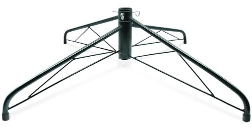Support de sapin de Noël en métal de 70 cm avec trou de 3,2 cm pour arbres de Noël de 120/150/180/250/270 cm, support de sapin de Noël pliable vert de Noël