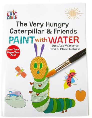 Eric Carle Raupe Nimmersatt und Freunde malen mit Wasserbuch
