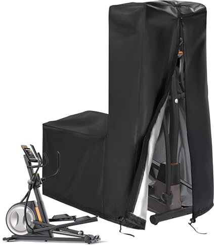 Abdeckung Für Ellipsentrainer, Crosstrainer Abdeckung, 210D Oxford-Tuch wasserdichte Schutzhülle Für Ellipsentrainer, Outdoor Staubschutz Heimtrainer Ellipsentrainer Abdeckung