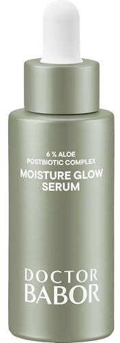 BABOR Microbiomic Moisture Glow Serum (30 ml) Sérum facial vegano con postbióticos, ácido hialurónico y aloe vera, Skin care profesional para un cutis radiante