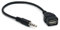 Hattba Adattatore audio da USB a jack da 3,5 mm a adattatore USB audio stereo per auto stereo maschio jack a USB femmina convertitore cavo