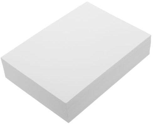 Operitacx 100 Blatt Hochglanz Fotopapier zum Bedrucken Schnelltrocknend Weiß für Tintenstrahldrucker 100 Stück für Fotodruck und Selbstgemacht Druckprojekte