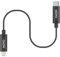 Movo IMA-5 USB-C to 11.8 (30CM) Lightning Microphone Adapter Cable – Connect USB-C Shotgun Mics to iPhone/iPad – Compatible X1, X1-MINI, Rode VideoMic NTG, VideoMic GO II