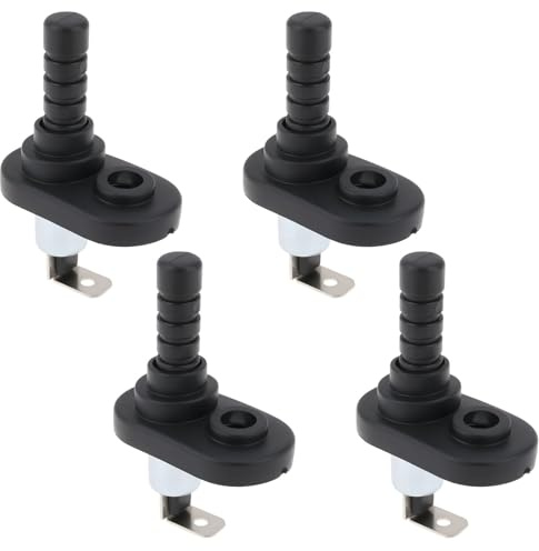 VGOL Interruttore luce di cortesia per portiera interna auto, 2 pezzi, albero lungo P-7R