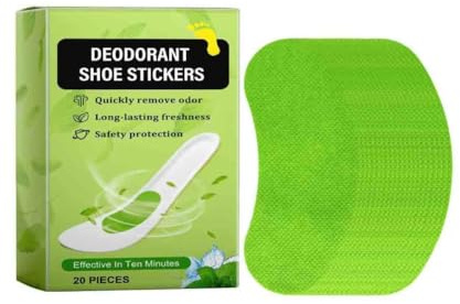 40 Stück Deo-Patch, Sneaker, geruchsneutral, schweißabsorbierend, atmungsaktiv, unsichtbare Einlegesohle