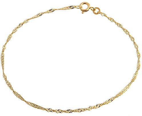 Fa. Thomas Maier Singapurkette Armband - 1,8mm Breite - 333 Gold, Länge wählbar von 17-22cm