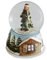 Dresden Onlineshop Schneekugel Winterkinder Gretel | Schüttelkugel mit Schmucksockel | Größe: 8 cm