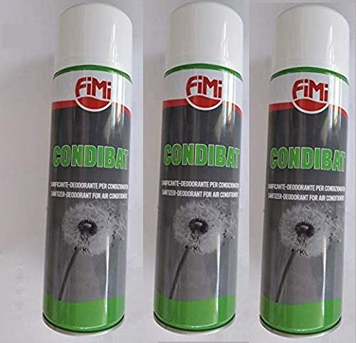 3 x Elimina odori Condibat sanificante- deodorante base fenolica 500 ml, azione istantanea su qualsiasi tipo di superficie