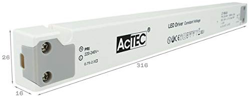 TRASFORMATORE ELETTRONICO PER LED 24VDC 100W SLIM